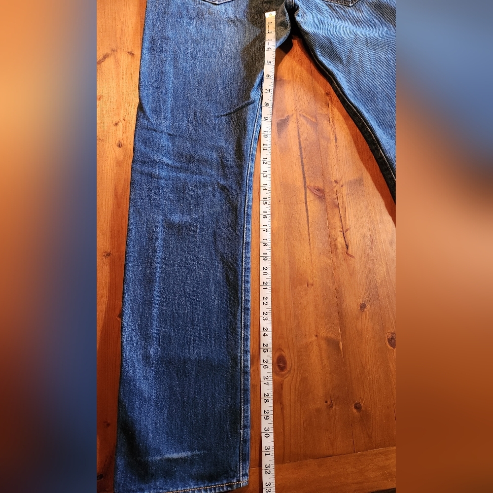 Men's 501 LEVI'S Blue Jeans 32×34 - Picture 7 of 7
